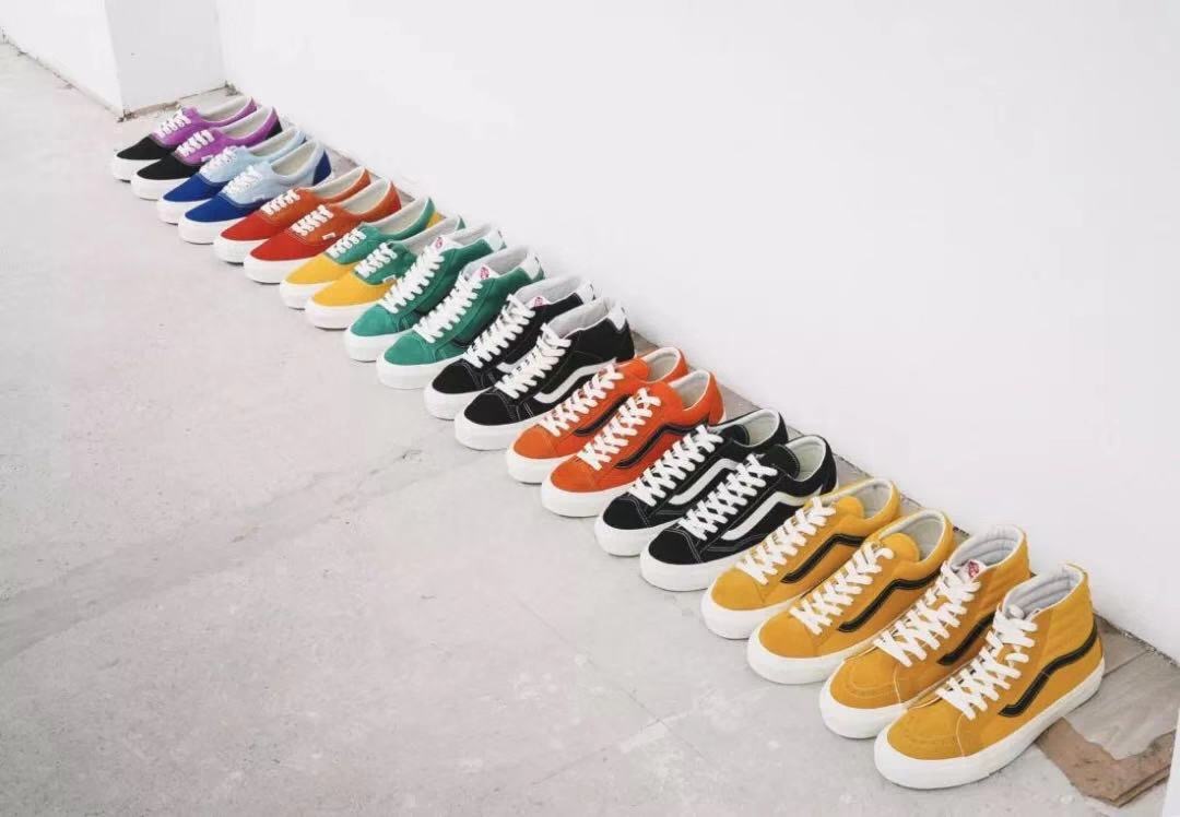 Vault by Vans,Vans,发售  丰富色彩 + 高端工艺！Vault by Vans OG Pack 官网现已发售