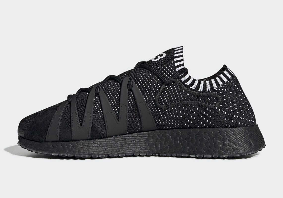 adidas  曲折热固支撑 + 波点编织鞋面！全新 adidas Y-3 下周发售