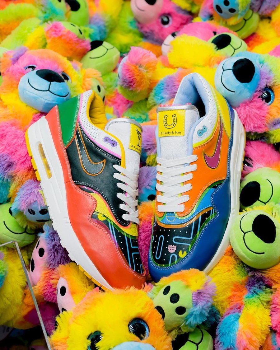 B. Lucky & Sons,BespokeIND,Nik  五彩缤纷的鸳鸯配色！这双 Air Max 1 来头不小！