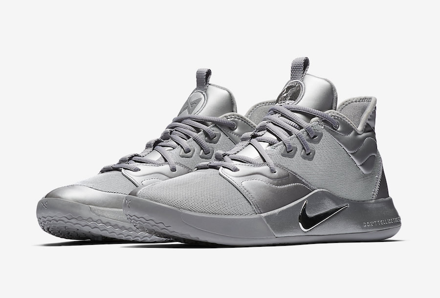 Nike,PG 3,CI2667-001,发售  登月 50 周年纪念！纯银 Nike PG 3 “NASA” 明日发售！
