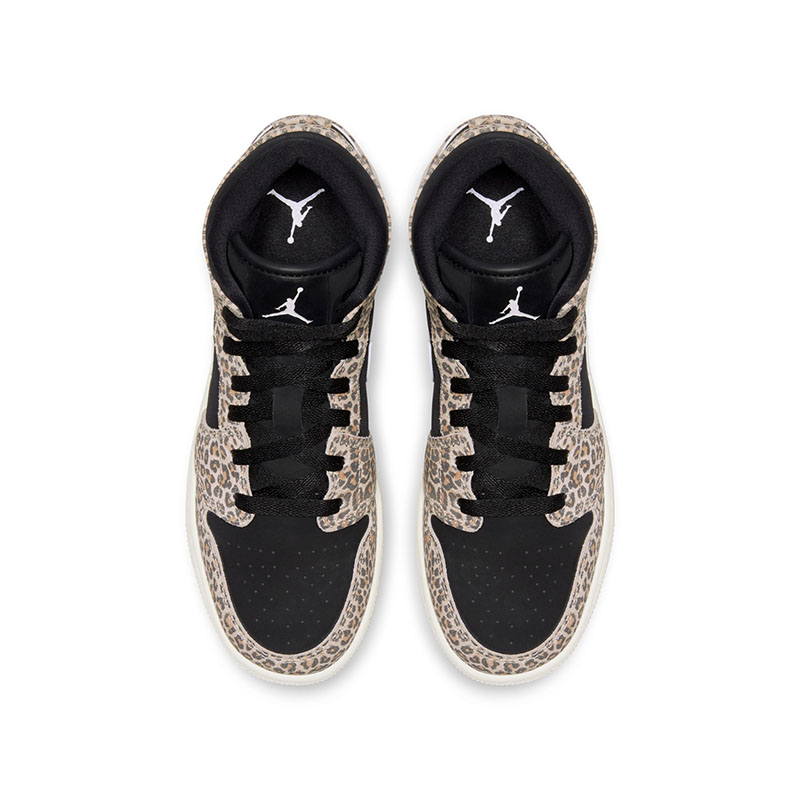 Air Jordan 1,AJ1,GS  可爱豹纹！这双女生专属 Air Jordan 1 GS 有点诱人！