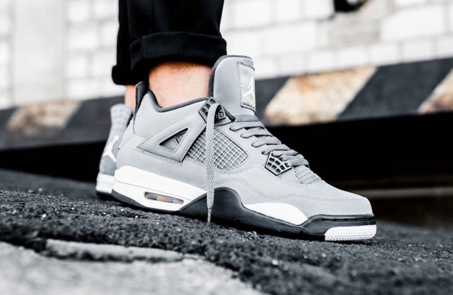 Air Jordan 4,AJ4,发售,上脚,308497-  货量不小！酷灰 Air Jordan 4 上脚美图来了！下周正式发售！