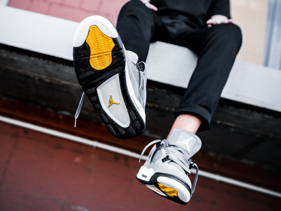 Air Jordan 4,AJ4,发售,上脚,308497-  货量不小！酷灰 Air Jordan 4 上脚美图来了！下周正式发售！