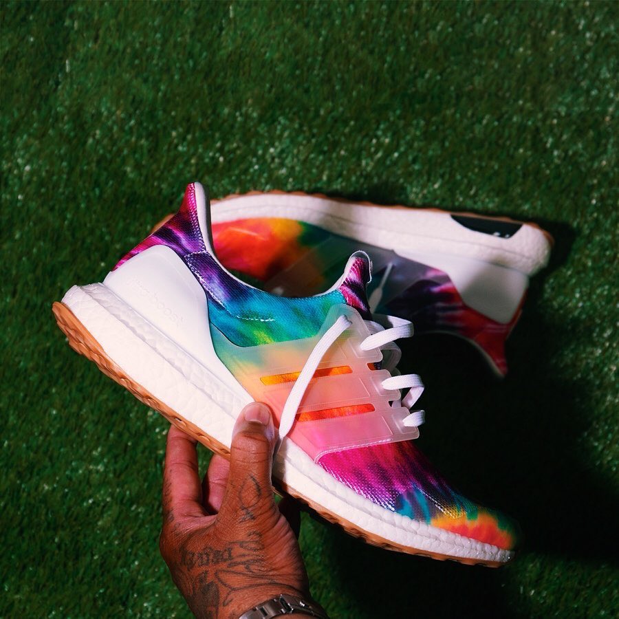 Nice Kicks,adidas,Ultra Boost,  炫丽扎染鞋面！Nice Kicks x adidas 全新联名首度曝光！