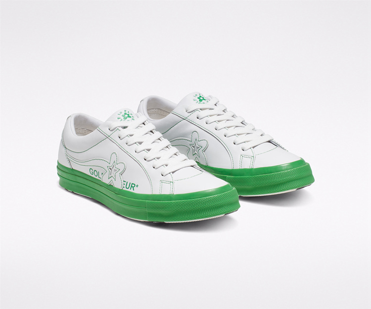 Converse,Converse x Golf Le Fl  匡威小花来了！全新配色 Golf Le Fleur* x Converse 明日发售！