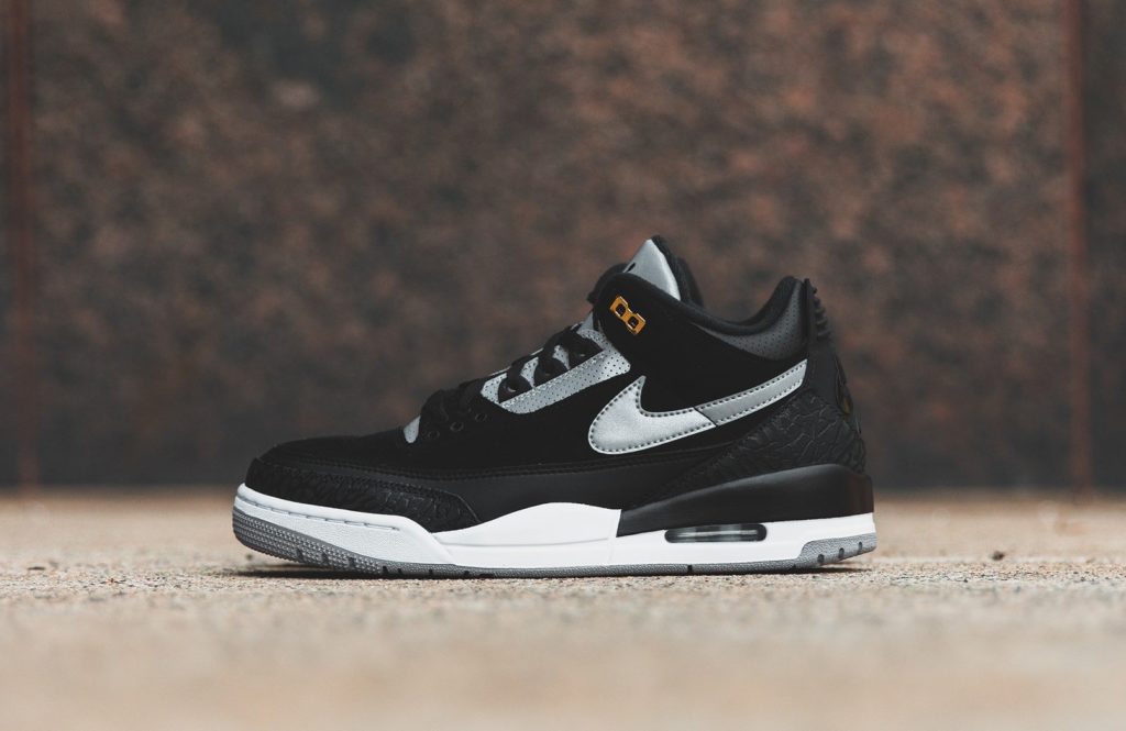 AJ3,Air Jordan 3,Tinker,black  3M 反光加持！黑水泥 Air Jordan 3 Tinker 可能下周发售！