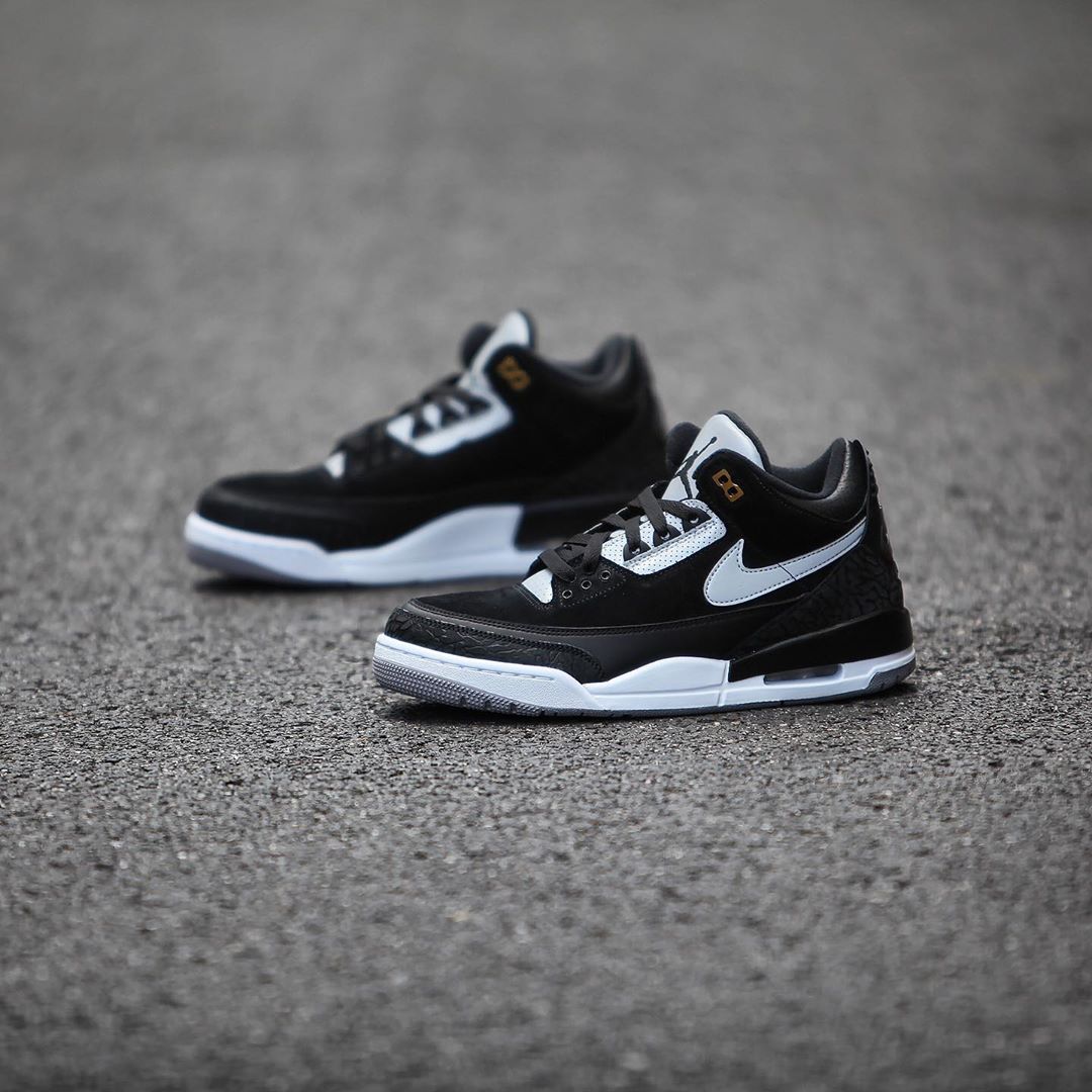 Air Jordan 3,AJ3,发售,CK4348-007  黑水泥本周发售！这双换钩 Air Jordan 3 不容小觑！