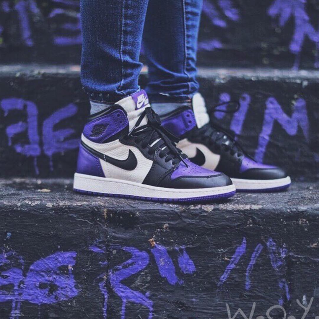 Nike,Air Jordan 1 Low,AJ1,5535  黑紫脚趾 AJ1 Low 首度曝光！北卡 AJ1 Low 有望本周发售！