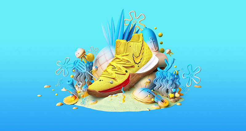 Nike,Kyrie,Air Jordan 5,发售  又要手忙脚乱！海绵宝宝联名、密歇根 AJ5 明早官网发售