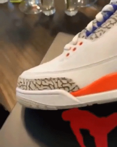 Air Jordan 3,AJ3,Knicks,136064  DJ Khaled 重磅开箱！尼克斯 Air Jordan 3 实物抢先看！