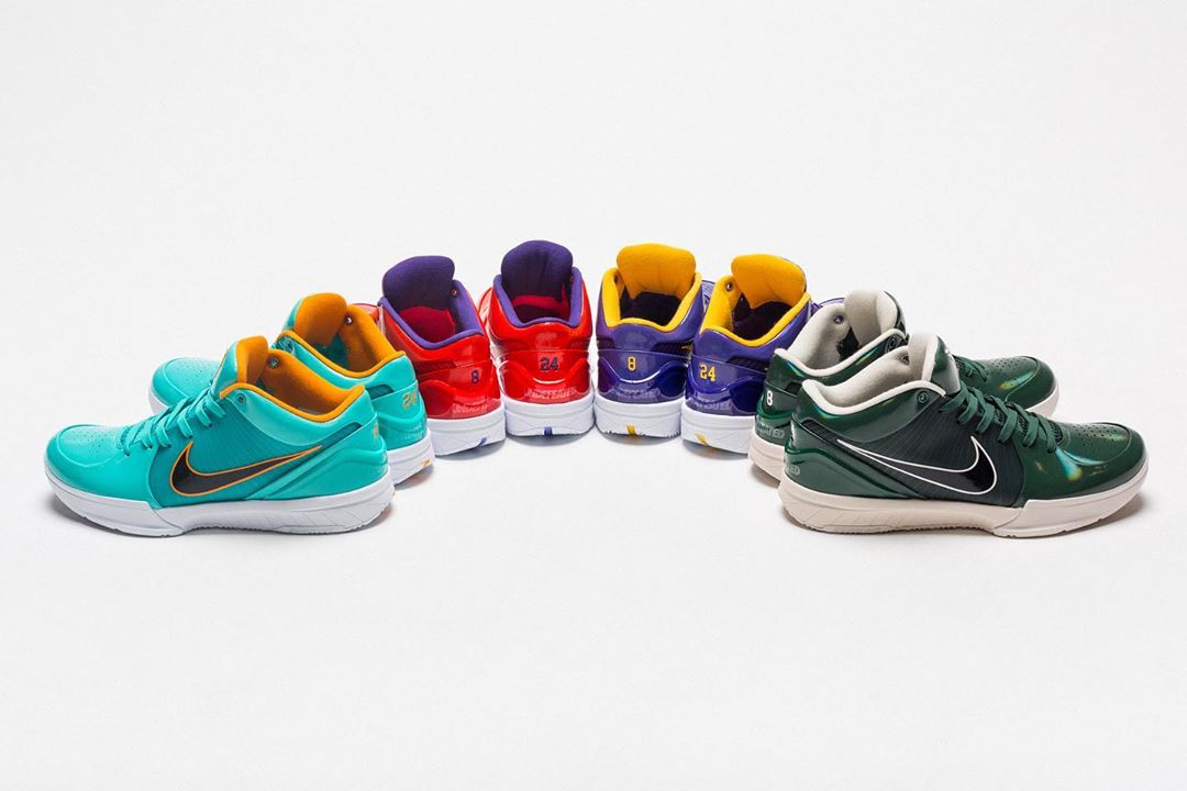 UNDEFEATED,Nike,Zoom Kobe 4  湖人配色美哭！UNDFTD x Kobe 4 完整曝光，发售日期你猜到了么