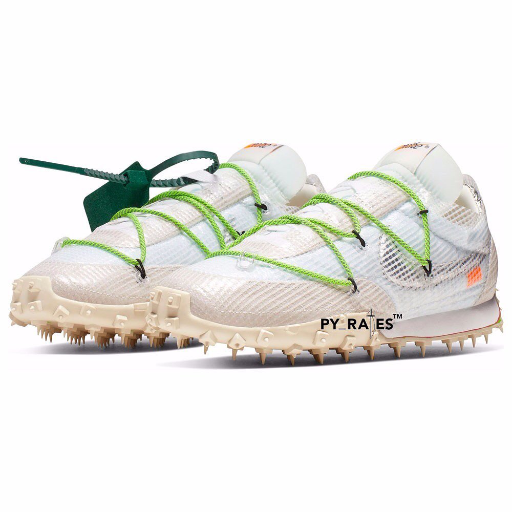 OFF-WHITE,Nike,Waffle Racer,发售  又是熟悉的钉鞋！OFF-WHITE x Nike Waffle Racer 下月发售