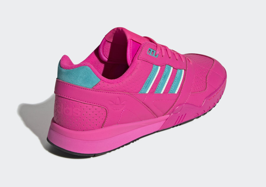 adidas,A.R.Trainer,EE5400,发售  超风骚粉红色调！这双 adidas 全新复古球鞋真的够大胆