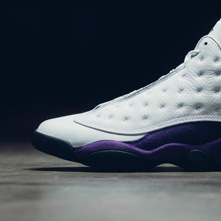 Air Jordan 13,Aj13,Lakers,4145  国内何时上架依然是个迷！湖人 Air Jordan 13 美图欣赏！