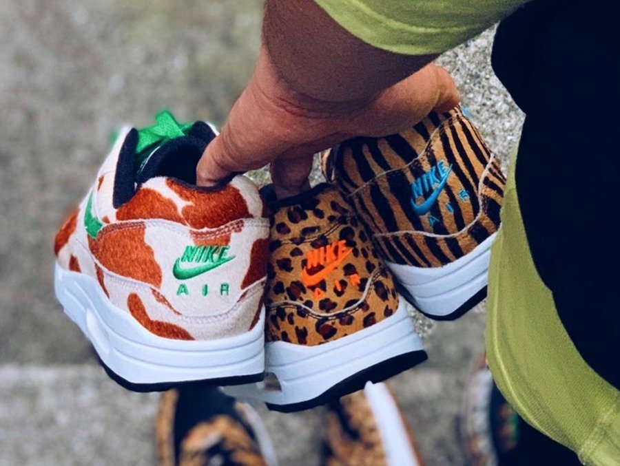 atmos,Nike,Air Max 1  豹纹 atmos x Air Max 1 官图释出！可能会大规模市售