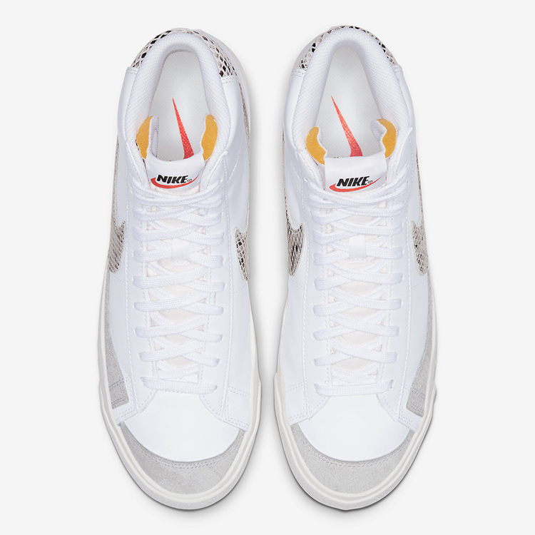 Nike,Blazer Mid,CI1176-101  奢华蛇纹点缀！Nike Blazer Mid 全新配色即将发售！