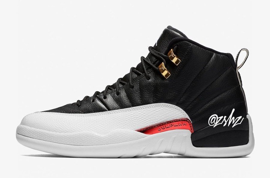 AJ12,Air Jordan 12,130690-017,  反转金扣 AJ12 实物出人意料！将于 11 月正式发售