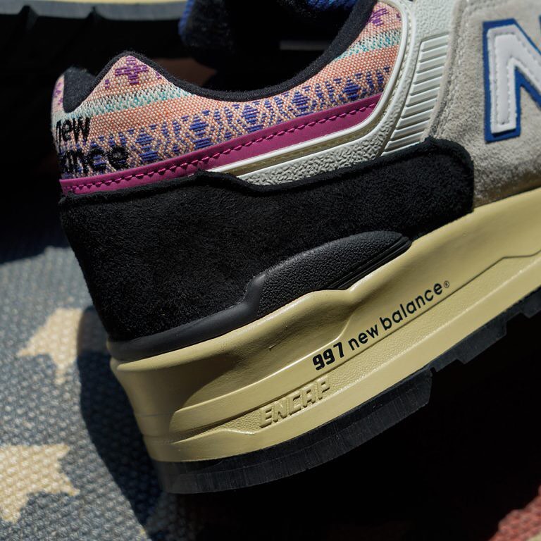 New Balance,997  独特民族风设计！这双美产 New Balance 997 真的不一般