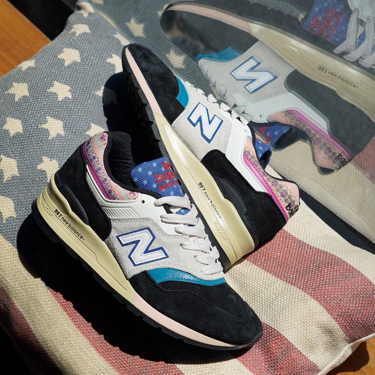 New Balance,997  独特民族风设计！这双美产 New Balance 997 真的不一般