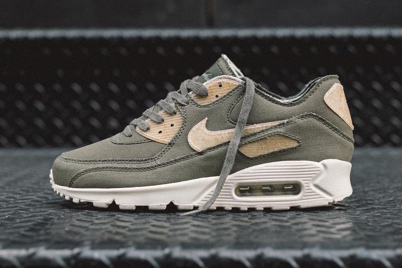 Maharishi,Air Max 90  棉麻鞋面 + 木纹装饰！Maharishi x Air Max 90 联名近期发售！
