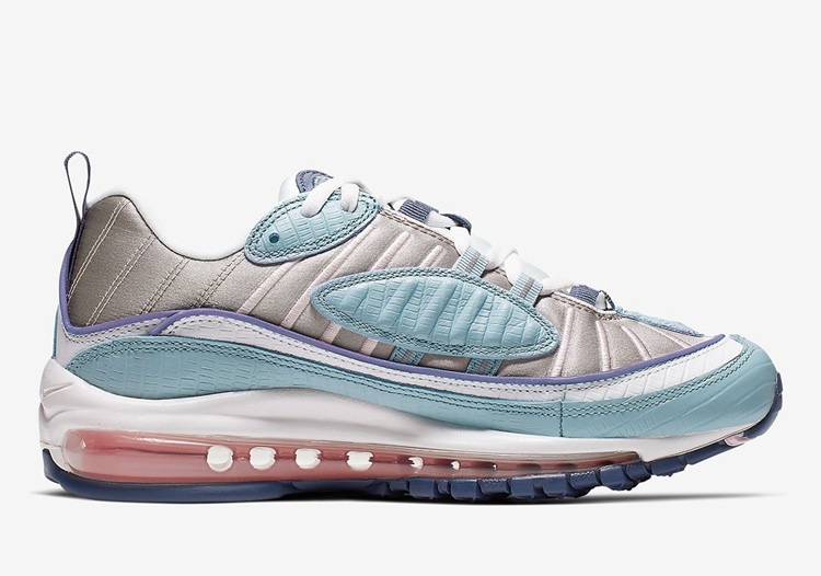 Nike,Air Max 98 Premium,CK0832  金属光泽 + 木质纹理！Nike Air Max 98 新配色有点心动！
