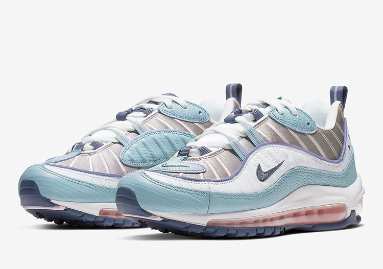Nike,Air Max 98 Premium,CK0832  金属光泽 + 木质纹理！Nike Air Max 98 新配色有点心动！