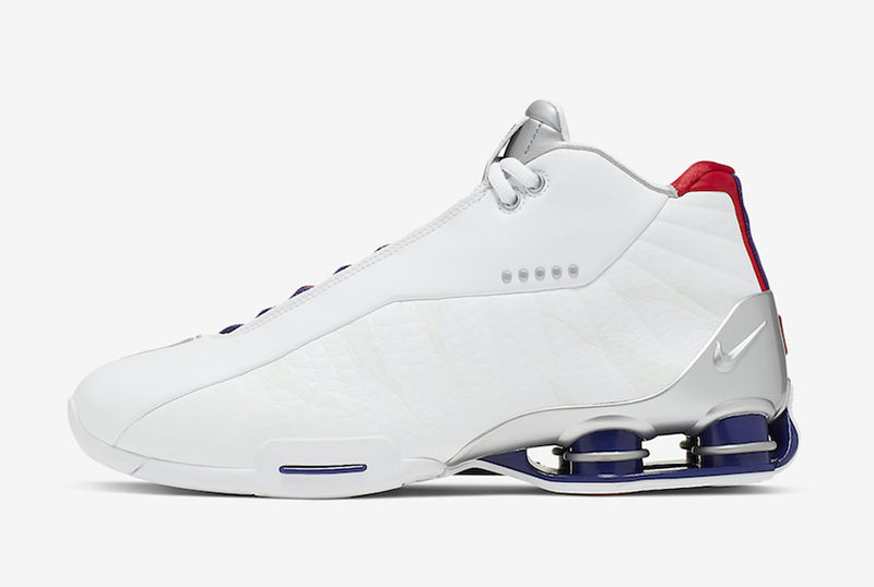 Nike,Shox BB4,CD9335-100,发售  官网链接已出！猛龙配色 Shox BB4 本周末发售