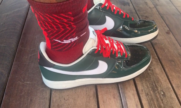 LeBron James,Nike,Air Force 1  规格超高！詹姆斯上脚个人专属 Air Force 1 PE！