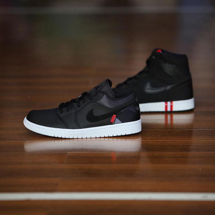 Air Jordan,Air Jordan 1 Low,CK  最新实物欣赏！Air Jordan 1 Low “PSG” 国内近期有望发售！