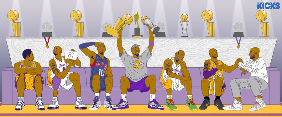 Kobe,Nike  细数科比最经典的 22 双 Kobe 签名战靴！