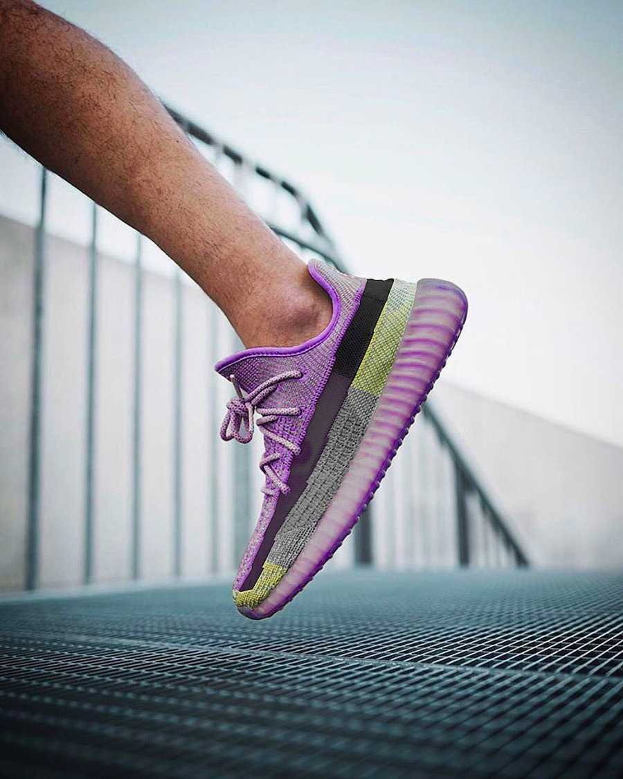 Yeezy,adidas,Yeezy 350 Boost V  Yeezy 开启全新主题！「黑红拼接满天星」上脚图曝光，非比寻常！