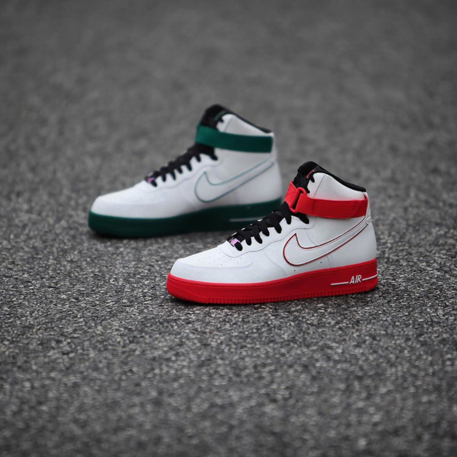 FIBA,Air Force 1 Hi,AF1,Nike,开  鸳鸯设计 + 隐藏细节！FIBA 主题 Air Force 1 Hi 就要来了