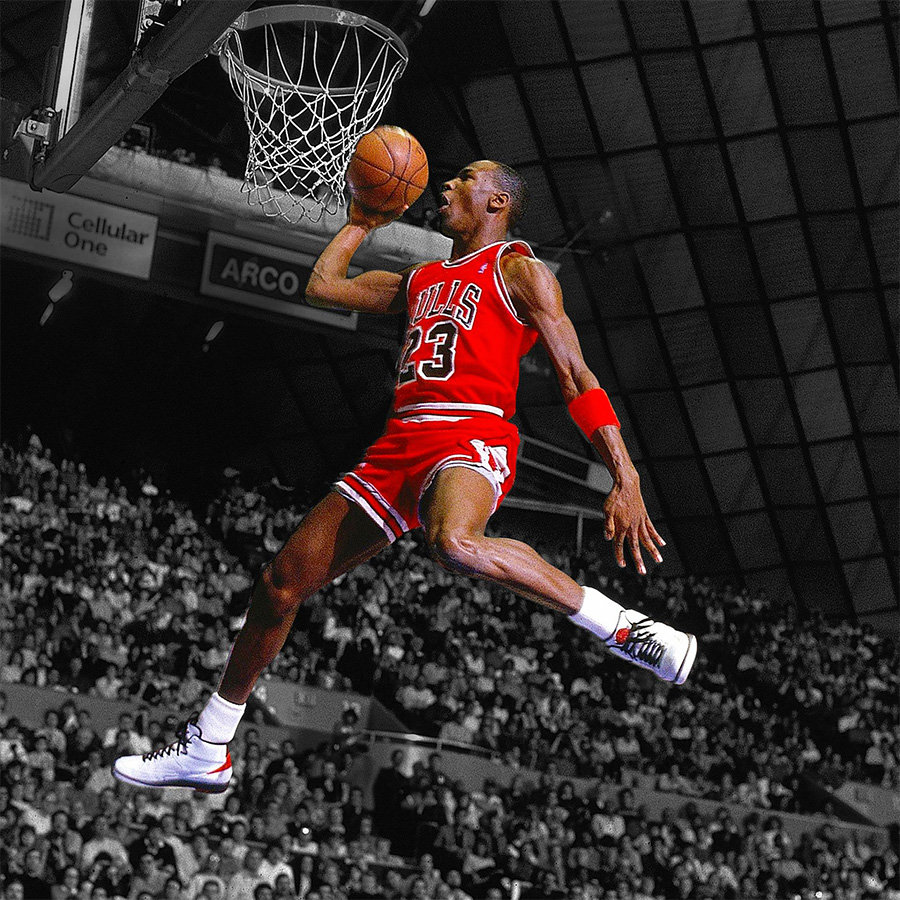 AJ,Michael Jordan,LeBron James  谁是 NBA 最能卖鞋的球星？迈克尔乔丹一个人顶七个！