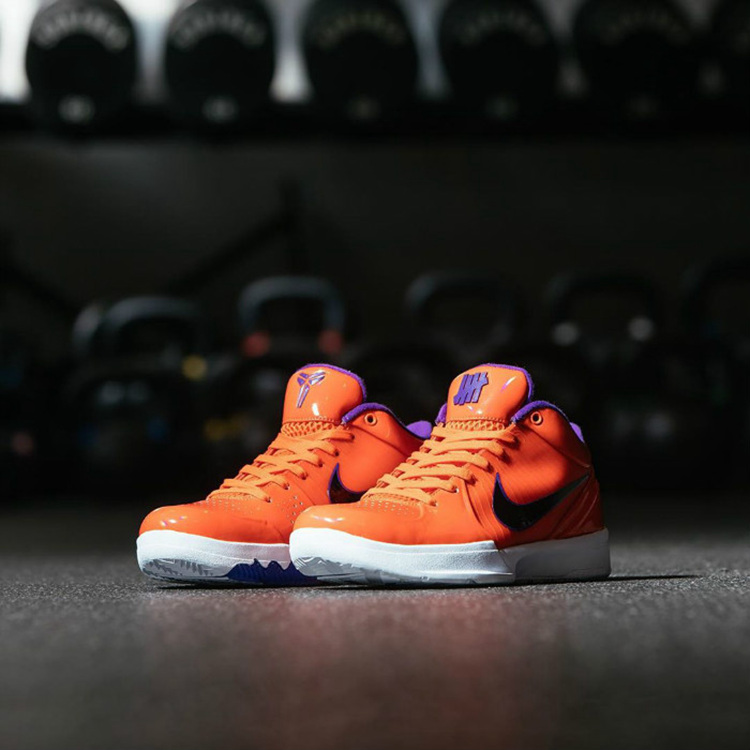 UNDEFEATED,Nike,Kobe 4 Protro,  湖人与太阳配色来了！UNDFTD x ZK4 国内现已开启登记！
