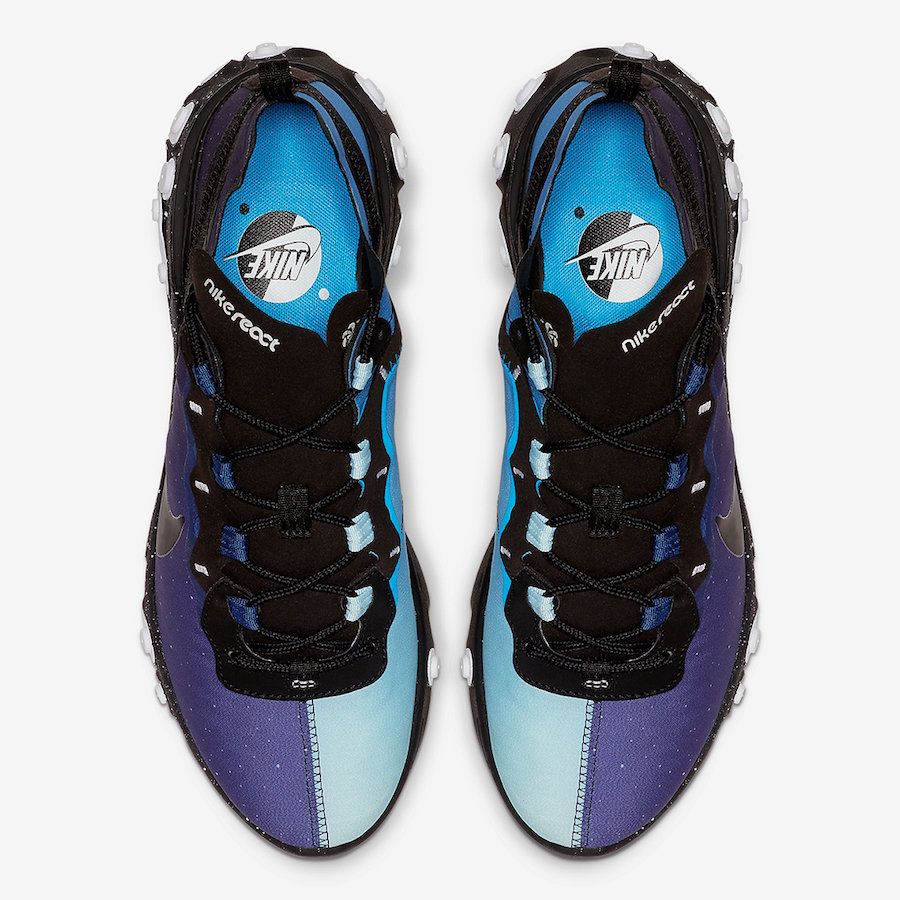 Nike,Element 55,发售,react,CK141  鸳鸯配色！这双星空 React Element 55 你打几分？