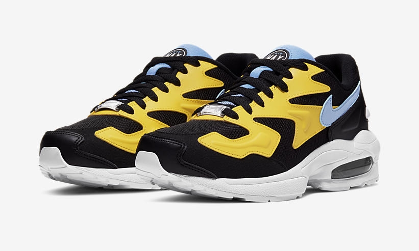 Air Max 2 Light,Nike,CJ7980-70  亮眼黑黄撞色！经典 OG 配色 Air Max 2 Light 首次回归！