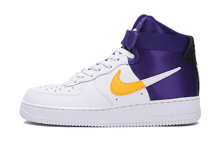 Nike,Air Force 1 High,BQ4591-1  独特丝绸质感！Nike 打造两款 NBA 主题 Air Force 1！