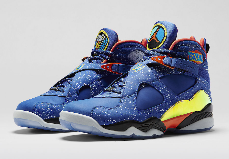 Air Jordan 8,AJ8,Multi-Color,B  突击上架瞬间售罄！冷门的 Air Jordan 8 竟然也起飞了！