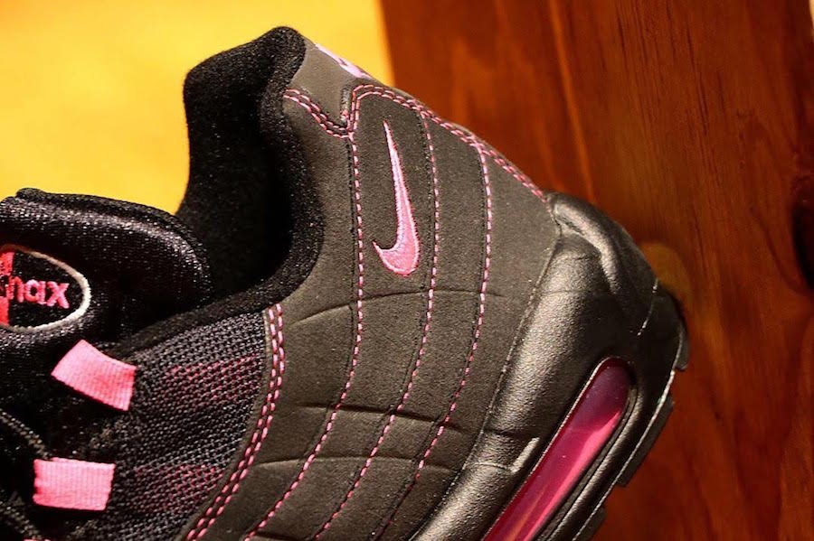 Nike,Air Max 95,发售,CU1930-066  抢眼黑粉色调！全新 Nike Air Max 95 本周日发售！