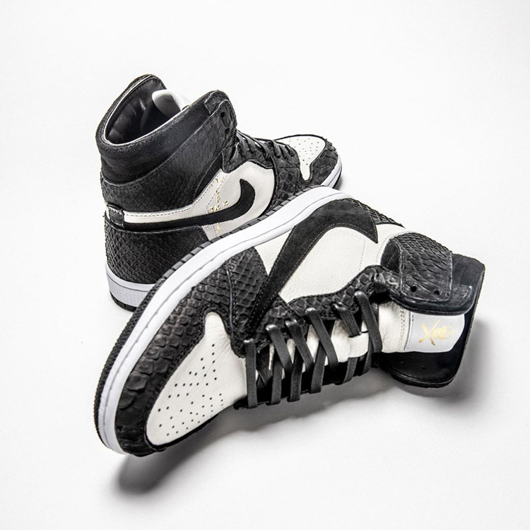 Air Jordan 1,AJ1,The Shoe Surg  木炭黑反钩登场！定制版 Air Jordan 1 你心动吗？