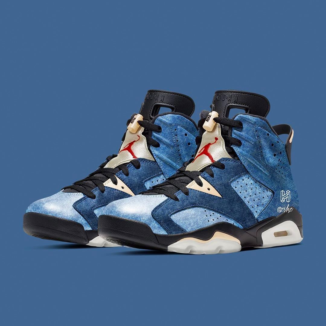 CT5350-401,AJ6,Air Jordan 6 CT5350-401 年底还有一双单宁配色 Air Jordan 6！但是…