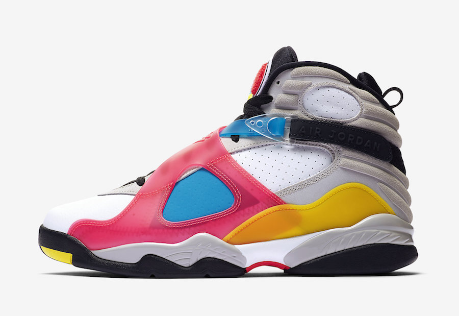 AJ8,Air Jordan 8,发售,BQ7666-100  明早官网正式发售！多彩 Air Jordan 8 别忘了抢！
