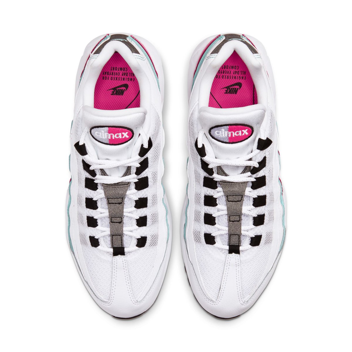 Air Max 95,WMNS,Nike  极具活力的清爽装扮！白葡萄配色 Air Max 95 WMNS 首度曝光！