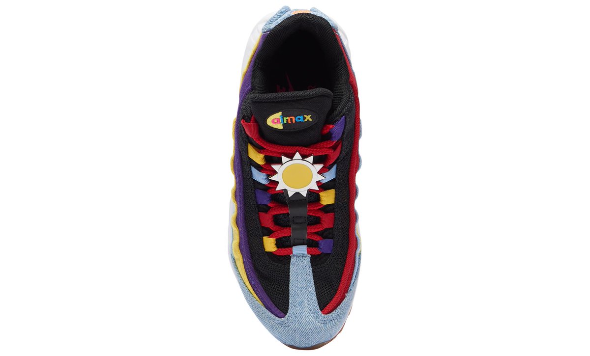 Nike,Air Max 95,发售  骚气撞色 + 太阳花！这双 Air Max 95 新品你打几分？