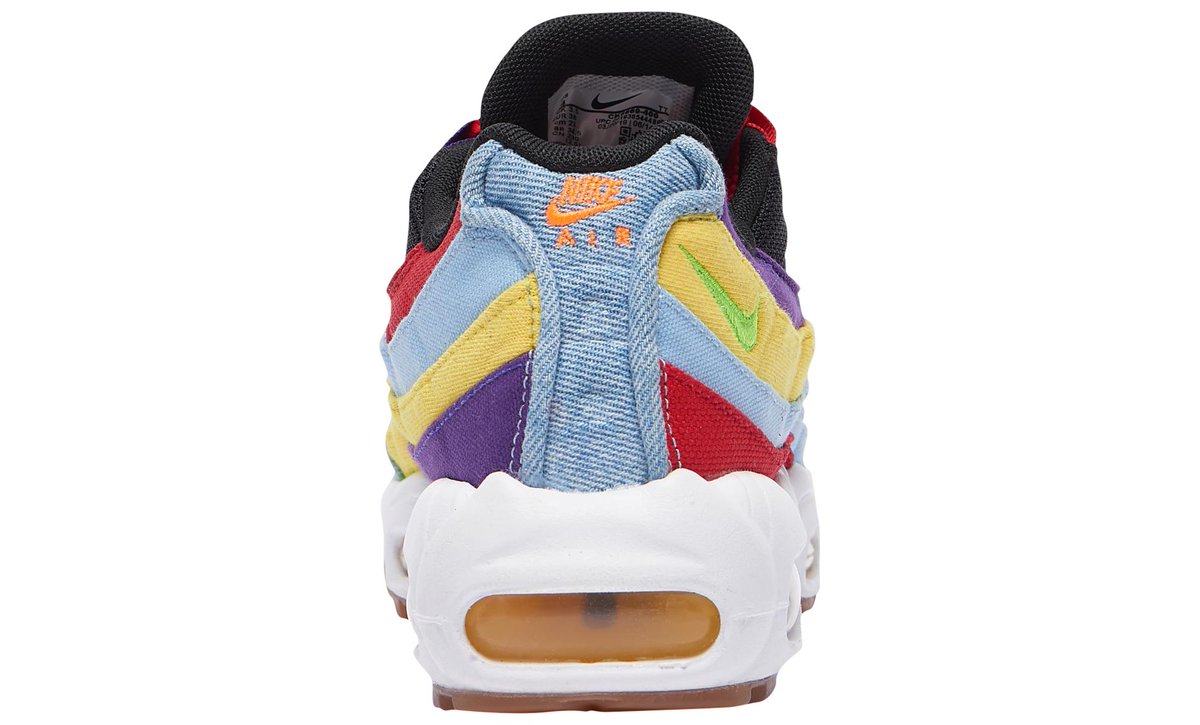 Nike,Air Max 95,发售  骚气撞色 + 太阳花！这双 Air Max 95 新品你打几分？