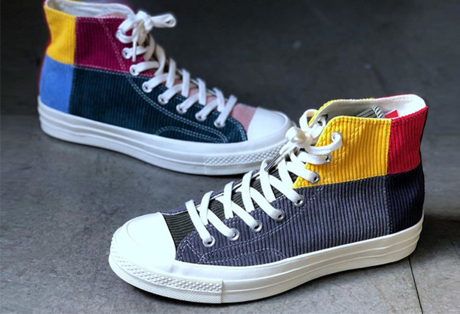 Converse,Offspring,发售  拼接鞋面 + 灯芯绒材质！这款 Offspring x Converse 有点好看！
