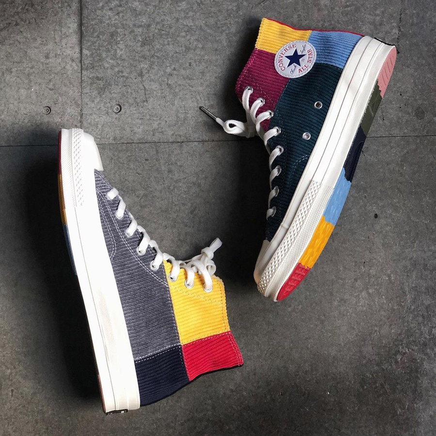 Converse,Offspring,发售  拼接鞋面 + 灯芯绒材质！这款 Offspring x Converse 有点好看！