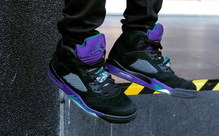 136027-500,AJ5,Air Jordan 5 136027-500 超经典配色！明年又有 AJ5「紫葡萄」配色了！