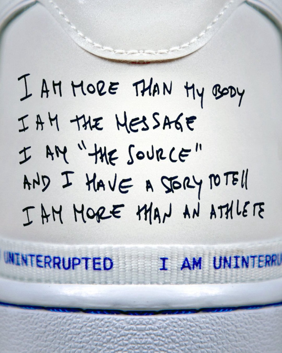 Uninterrupted,Nike,Air Force 1  詹皇公司联名款！Uninterrupted x Air Force 1 曝光！