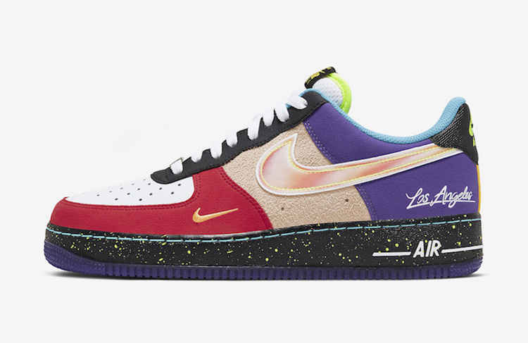 Nike,Air Force 1 Low,What The  以洛杉矶球队为灵感！这双 AF1  “What The LA” 配色你打几分？